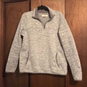 Quarter zip fleece